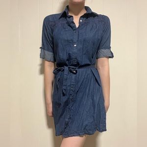 Denim dress